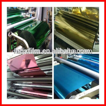 Metallisierte Pet Film Metallic Film Weihnachtsdekoration Film Girlande, Glitzer, Glitzer Pulver, Pailletten reflektierende Material